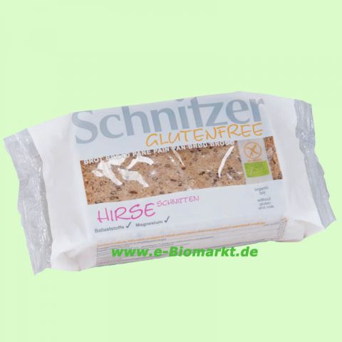 Hirsebrot - glutenfrei (Schnitzer)