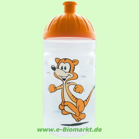 Trinkflasche ISYbe 500 ml, Fische, gr�ntransparent/blau (ISYbe)