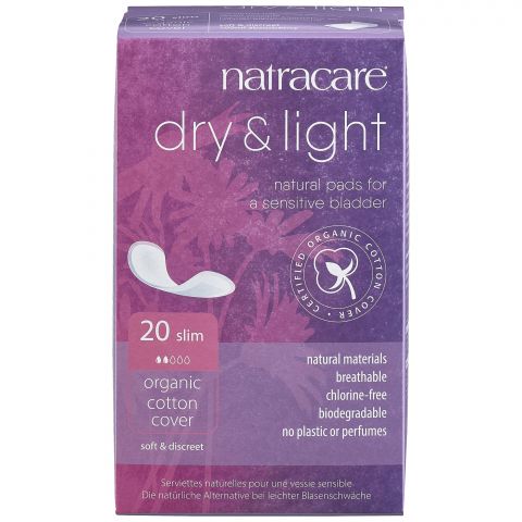 Damenbinden bei leichter Blasenschw�che (Natracare)