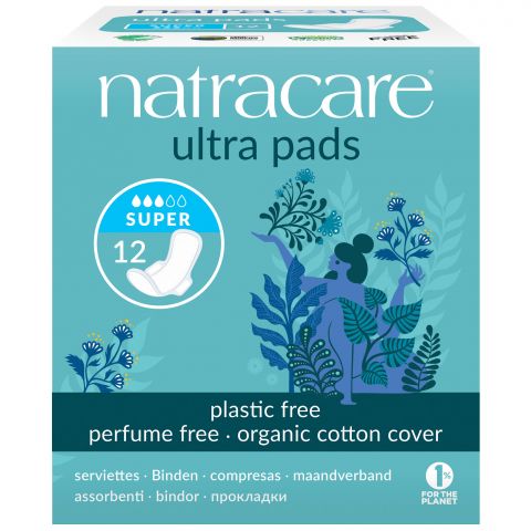 Ultra Super Damenbinden, mit Fl�geln (Natracare)