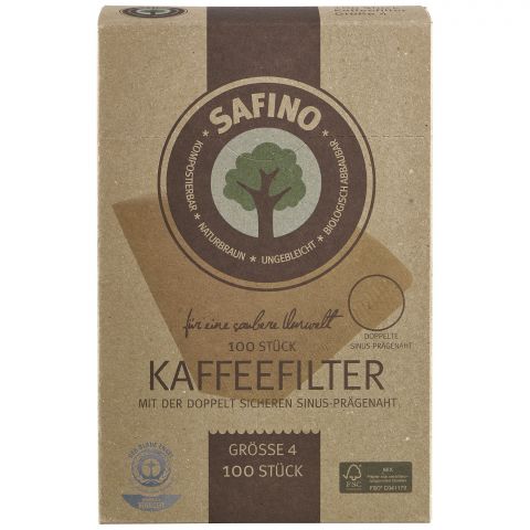 �ko Kaffeefilter Gr. 4, FSC zertifiziert (Safino)