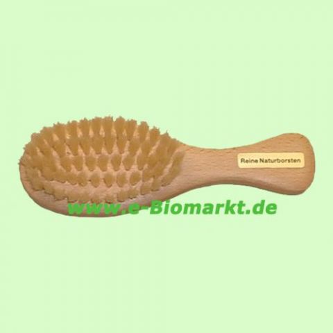 Kinderb�rste, Buche gewachst, weiche helle Borsten (Kostkamm)