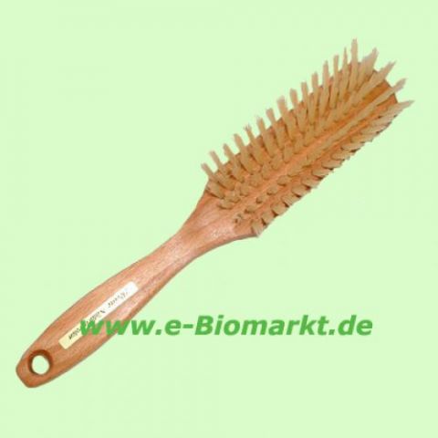Haarb�rste, schmal, Buche gewachst (Kostkamm)
