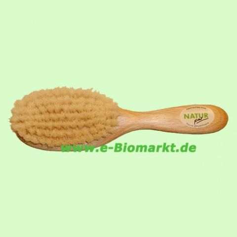 Babyb�rste, Buche gewachst, sehr weiches Ziegenhaar (Kostkamm)