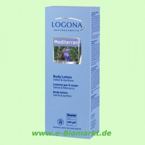 Mediterran Bodylotion Salbei & Aprikose (Logona)
