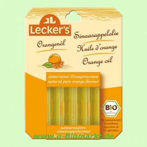 Orangen�l, 100% naturreines Aroma (Lecker's)