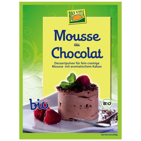 Mousse au Chocolat, ohne Kochen (Bio Vita)