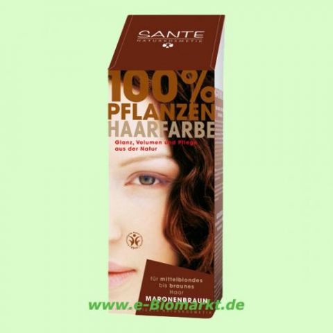 Haarfarbe maronenbraun (Sante)