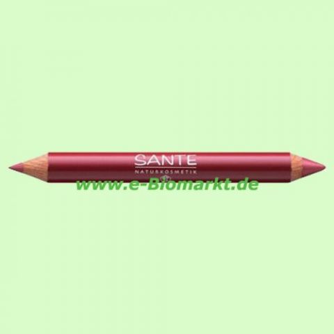 Lip Duo Contour & Gloss No.02, Natural Look (Sante)