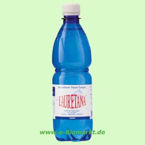 Hochquellwasser - das leichteste Wasser Europas (Lauretana)