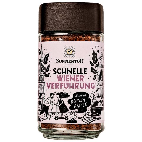 Schnelle Wiener Verf�hrung, l�slicher Bohnenkaffee (Sonnentor)