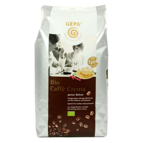 Caf� Crema Bohne (Gepa)