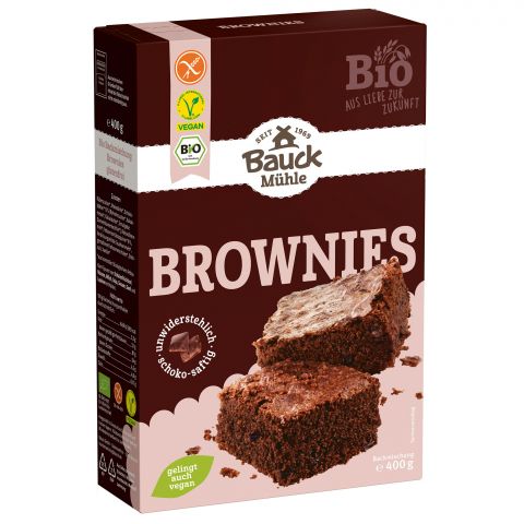 Brownies, glutenfrei (Bauckhof)