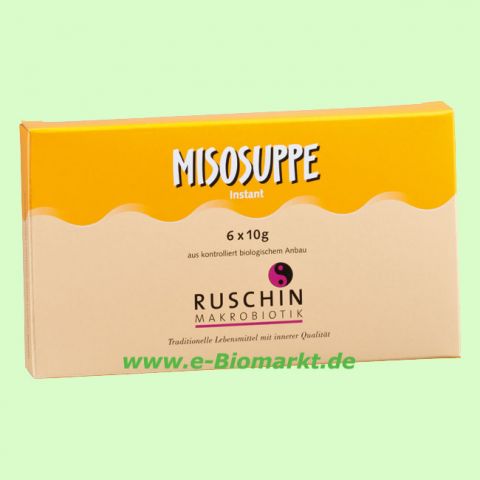 Misosuppe instant (Ruschin Makrobiotik)