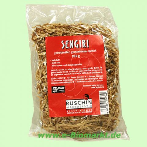 Sengiri, getrockneter Rettich (Ruschin Makrobiotik)