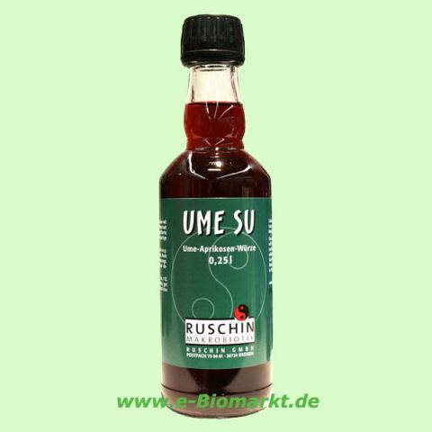 Ume-Su, Ume Aprikosen Essigw�rze (Ruschin Makrobiotik)
