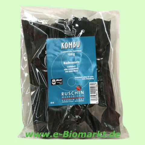 Kombu, Badezusatz (Ruschin Makrobiotik)