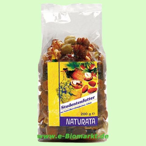 Studentenfutter mit Sultaninen (Naturata)