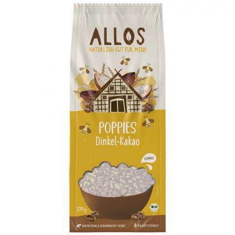 Dinkel-Kakao-Poppies (Allos)