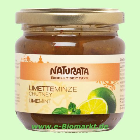 Limette-Minze Chutney (Naturata)