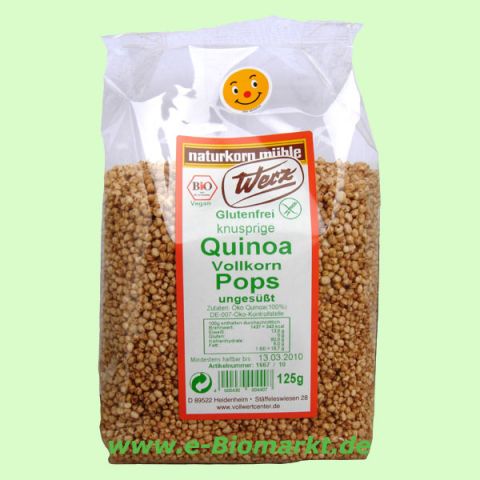 Vollkorn-Quinoa gepufft, glutenfrei (Werz)