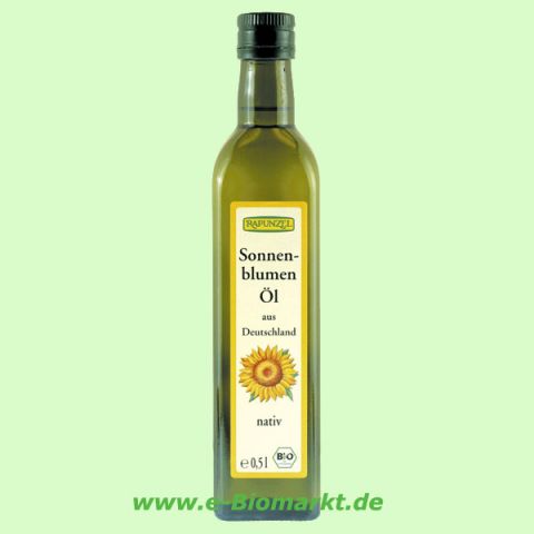 Sonnenblumen�l nativ aus einheimischen Saaten (Rapunzel)