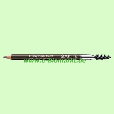 Eyebrow Pencil No.02, Brown (Sante)