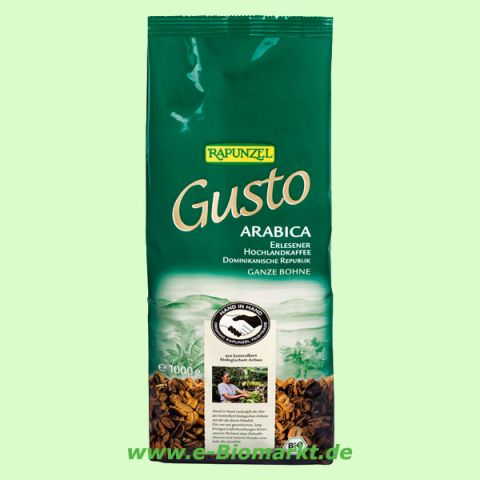 Gusto Arabica ganze Bohne HIH (Rapunzel)