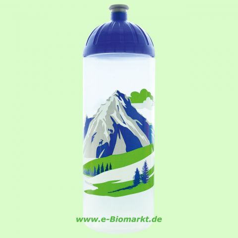 Trinkflasche ISYbe 500 ml, Pferde, lilatransparent/lila (ISYbe)
