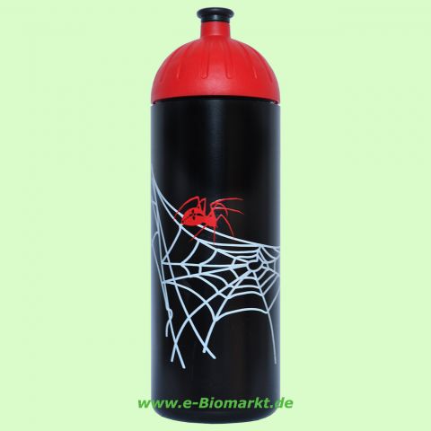 Trinkflasche ISYbe 700 ml, Kleckse, gr�ntransparent/gr�n (ISYbe)