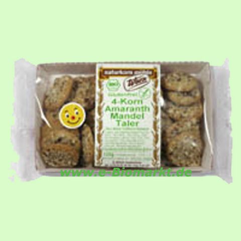 4-Korn-Amaranth-Mandel-Taler glutenfrei (Werz)