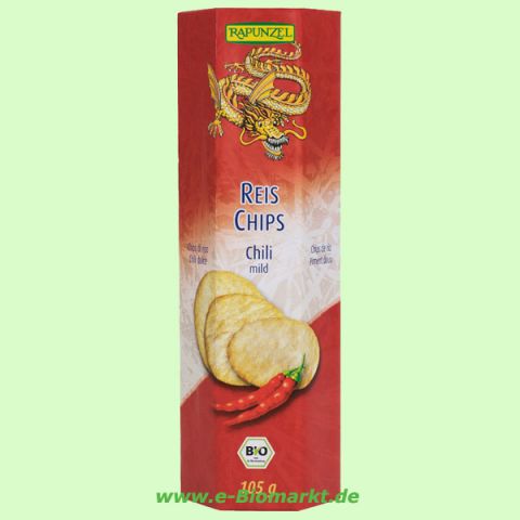 Reis-Chips Chili mild (Rapunzel)