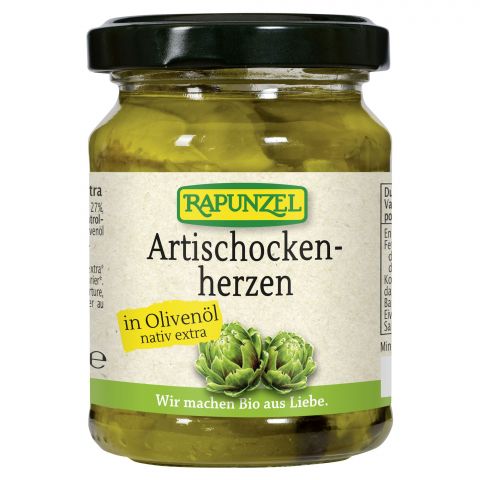 Artischockenherzen in Oliven�l (Rapunzel)
