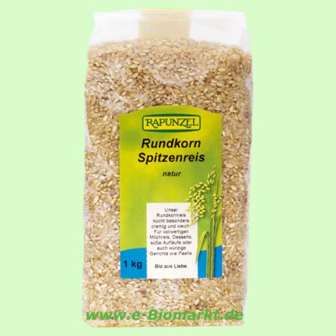 Rundkornreis Spitzenreis natur (Rapunzel)