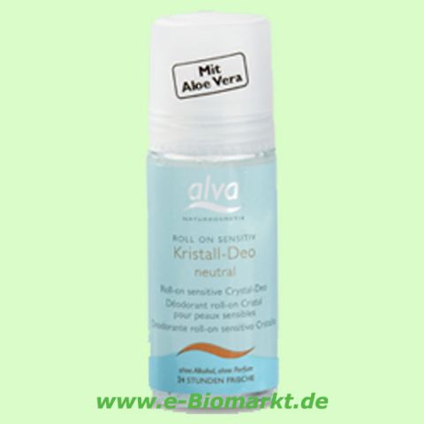 Kristall Deo Roll on sensitiv (Alva)