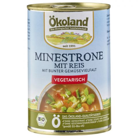 Minestrone mit Reis -hefefrei (�koland)