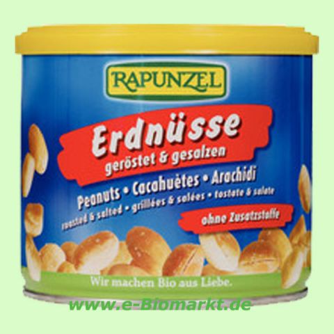Erdn�sse ger�stet, gesalzen in der Dose (Rapunzel)