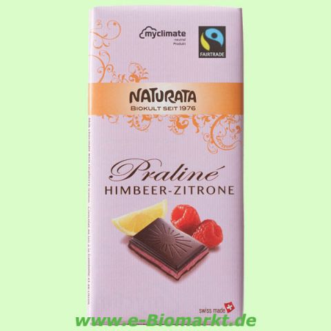Pralin� Himbeer-Zitrone, FAIRTRADE (Naturata)