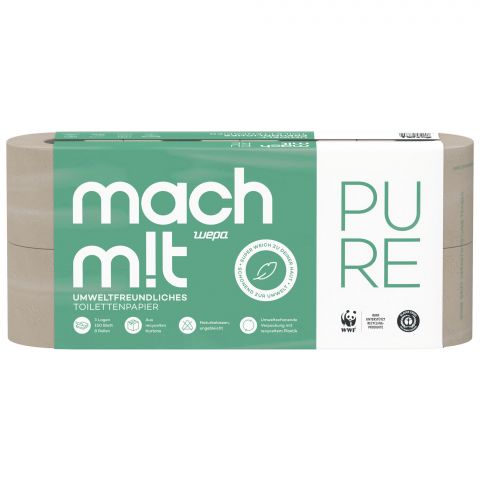 Mach mit Toilettenpapier (Wepa)