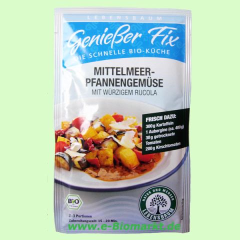 Fix Mittelmeer-Pfannengem�se (Lebensbaum)