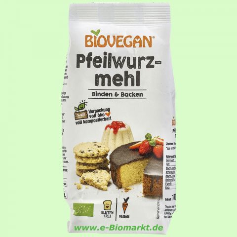 BindeFix Bio Pfeilwurzmehl (biovegan)