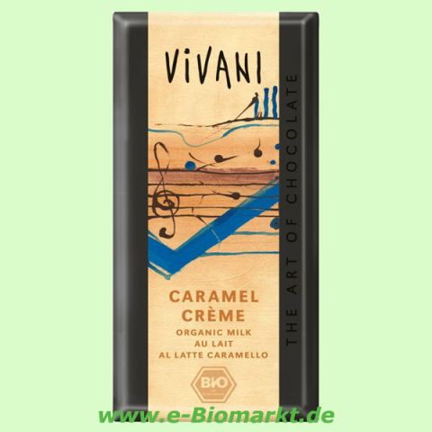 Caramel Cr�me Schokolade (Vivani)