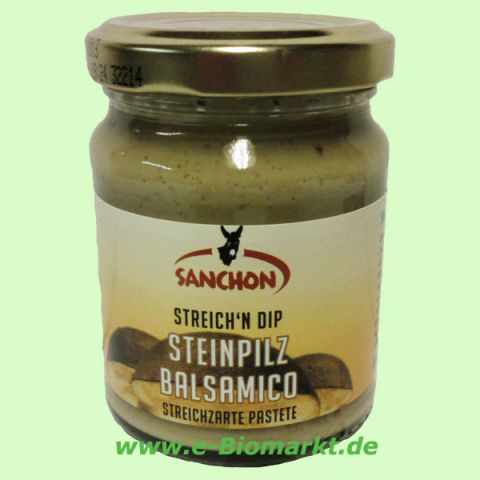 Pastete Steinpilz-Balsamico (Sanchon)