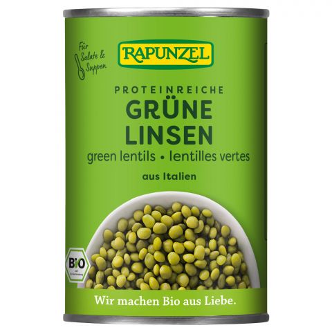 Gr�ne Linsen in der Dose (Rapunzel)
