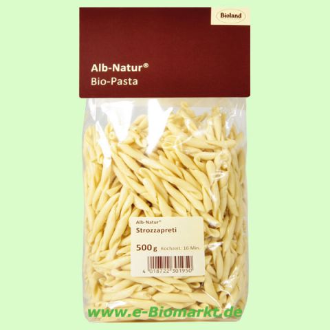 Pasta Strozzapreti (Alb-Natur)
