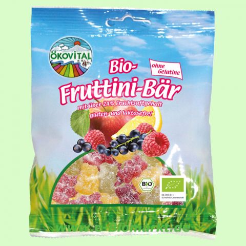 Bio-Fruttini-B�r, ohne Gelatine (�kovital)