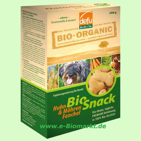Hunde-Snack Huhn Karotten & Fenchel (Defu)