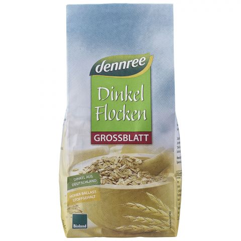 Dinkelflocken Gro�blatt (Dennree)
