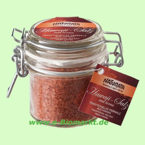 Hawaiisalz red terra, veredeltes Meersalz (Naturata)