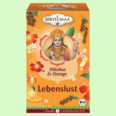 LEBENSLUST - Hibiskus Orange (Shoti Maa)